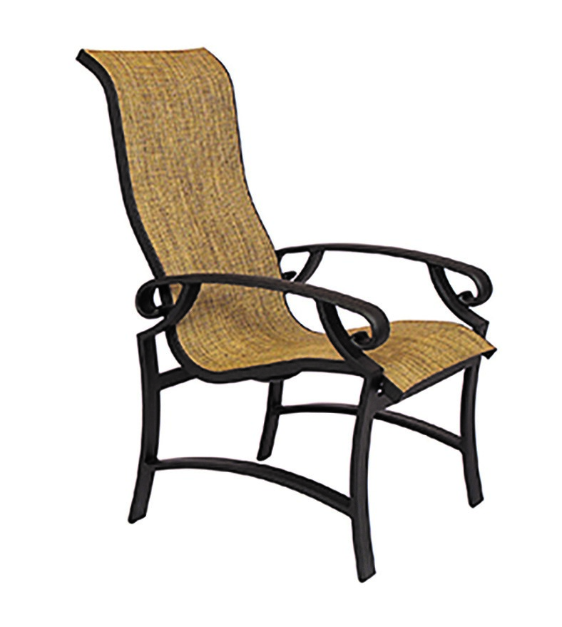 Monterey Sling High Back Dining Chair