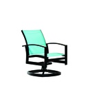 Capstone Sling Swivel Dining Chair