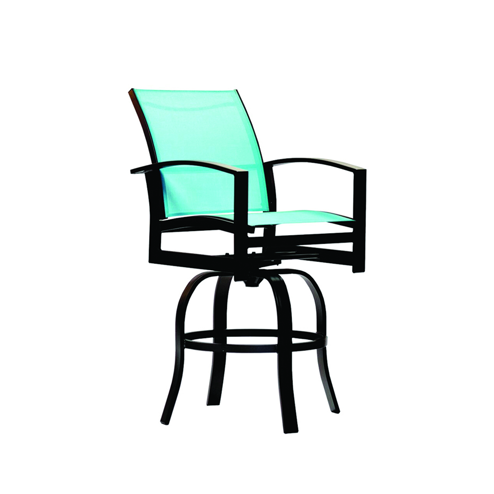 Capstone Sling Swivel Bar Stool