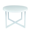 Contempo Round Dining Table w/Hole