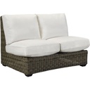Oasis Armless Loveseat
