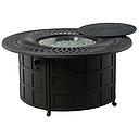 Mayfair 48" Round Enclosed Gas Fire Pit Table
