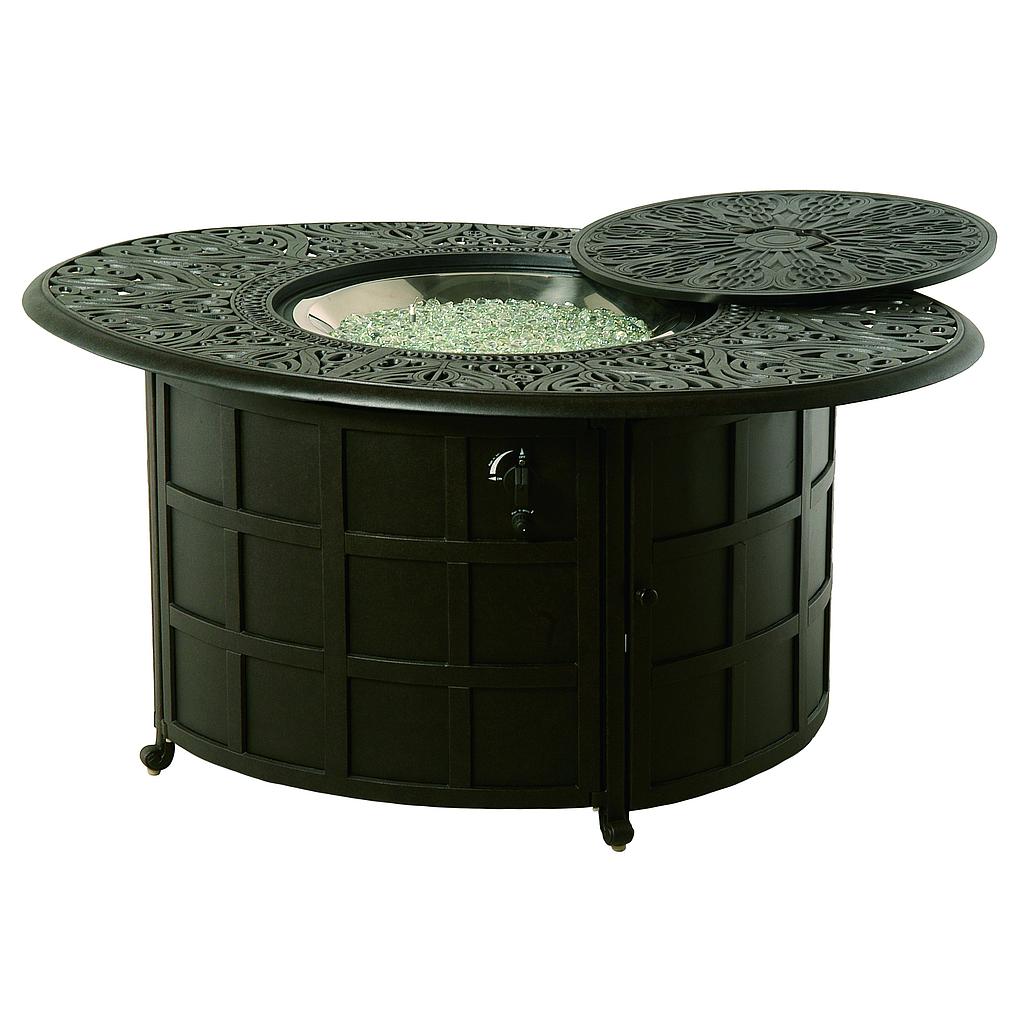 Tuscany 48" Round Enclosed Gas Fire Pit