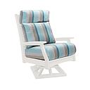Classic Terrace High Back Swivel Rocker