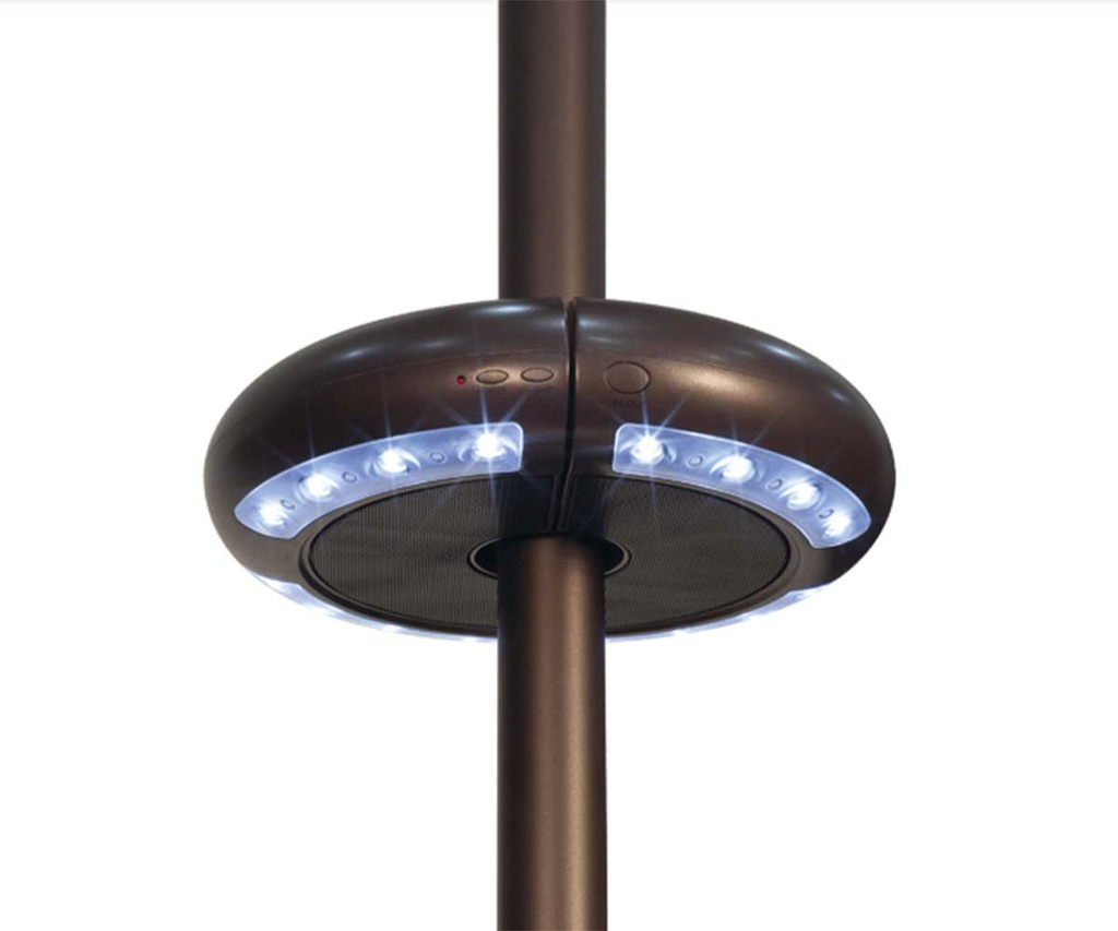 Clamp-On Umbrella Light – Luna