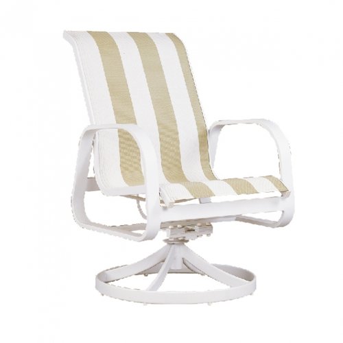 Aruba Low Back Dining Swivel Rocker