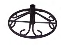 Wrought Iron Umbrella Base