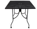 30" Square Micromesh Umbrella Table