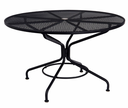 48" Round Regular Mesh Dining Table