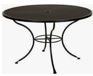 48" Round Micromesh Dining Table