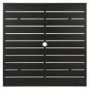 36" Square Slat Top Only, With Umbrella Hole