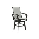 Smith Lake Sling Swivel Bar Stool