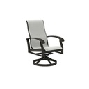 Smith Lake Sling HB Swivel Dining Arm Chair