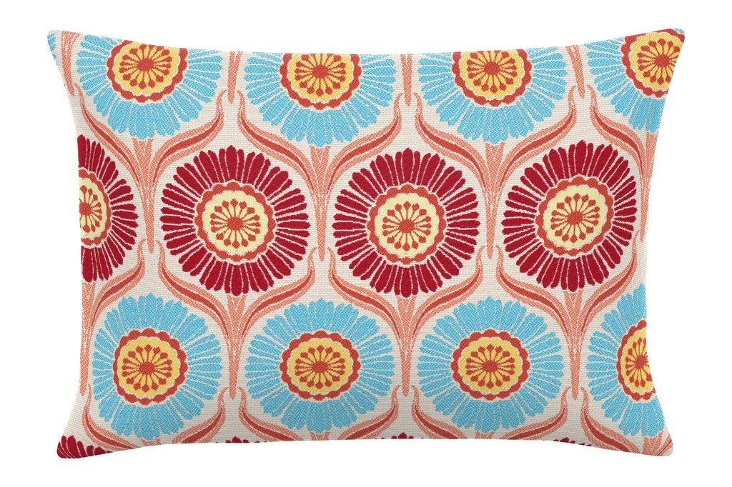 Romance Block Confetti Lumbar Pillow