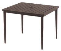 Carlisle 36&quot; Square Pedestal 37&quot; Counter Height Table