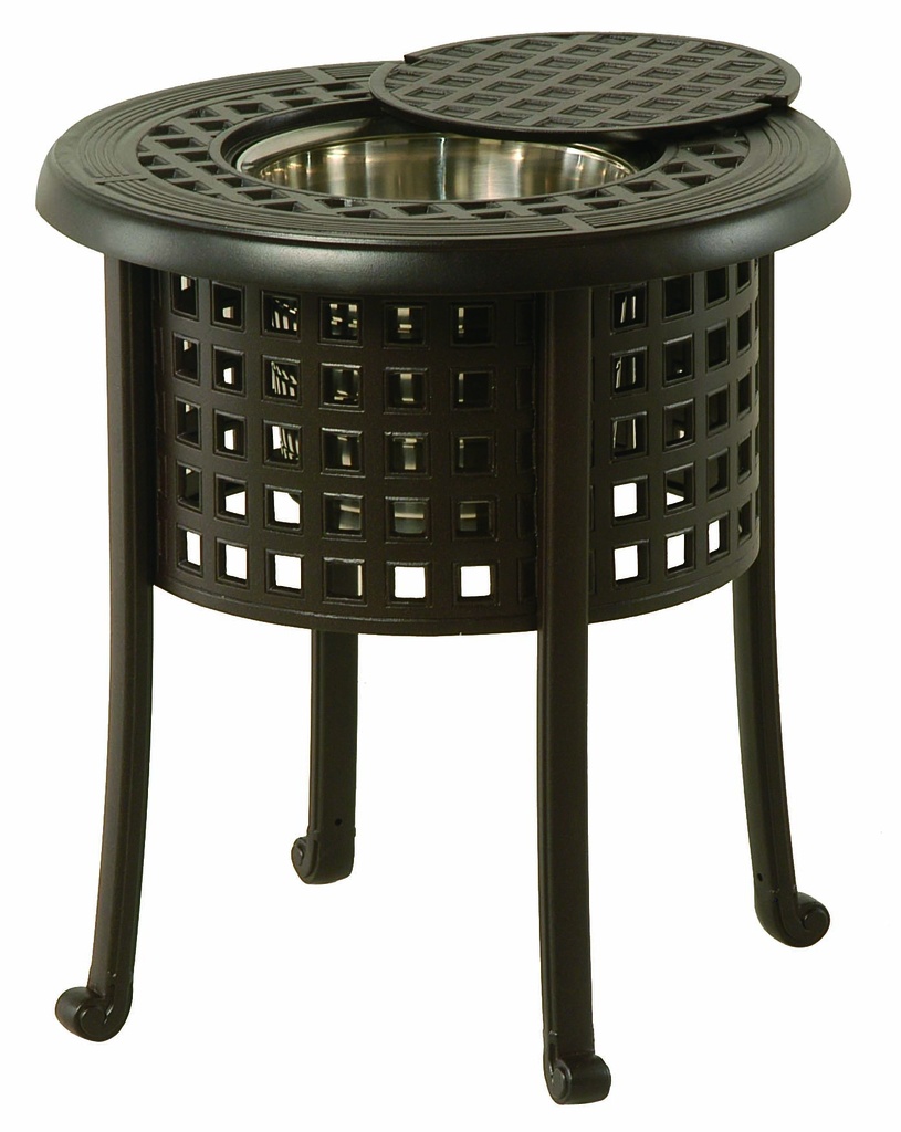New Classic 20" Round Ice Bucket Side Table