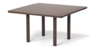 64" Square Balcony Height Table