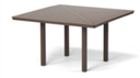 64" Square Balcony Height Table