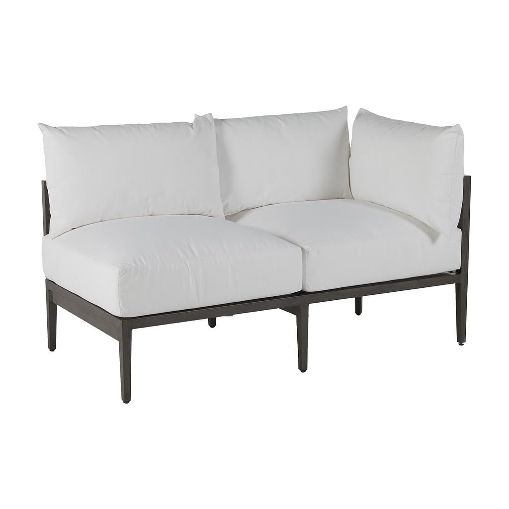 Santa Barbara Aluminum Right Arm Facing Loveseat