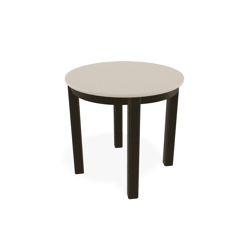 21" Round Top Deluxe End Table