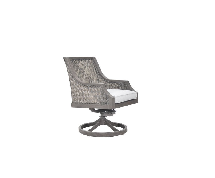Vieques Dining Swivel Rocker Chair