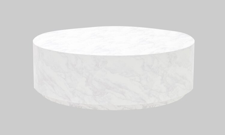 Rome 42" Round Coffee Table