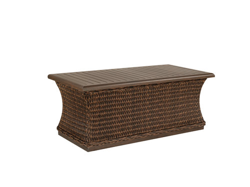 Monticello Woven Rectangular Coffee Table