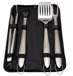 AOG Four Piece Stainless Steel Grilling Tool Kit