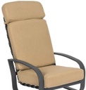 Cayman Isle Replacement Cushions for High Back Swivel Rocking Dining Arm Chair