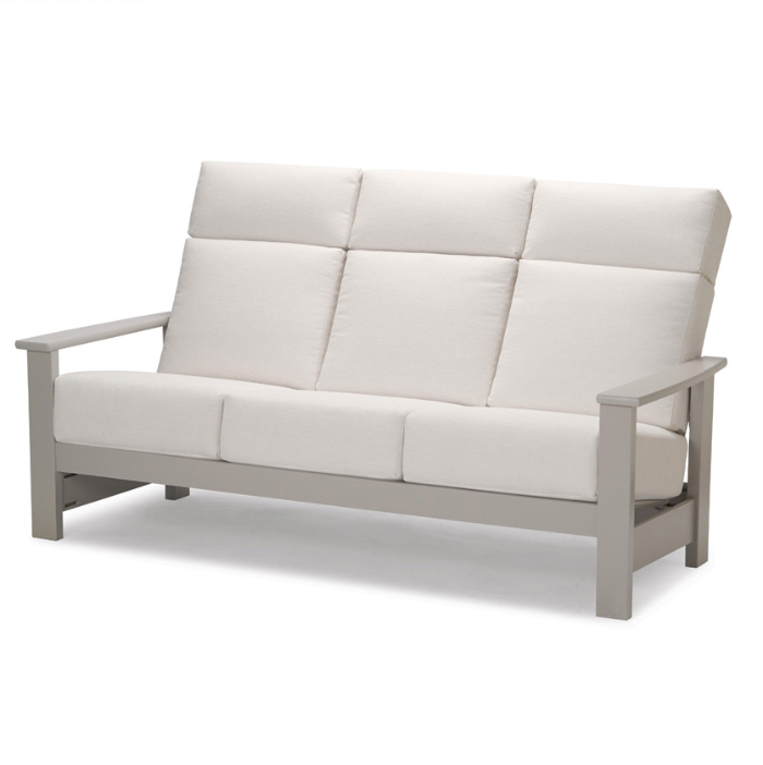 Leeward MGP Cushion Supreme Three-Seat Sofa