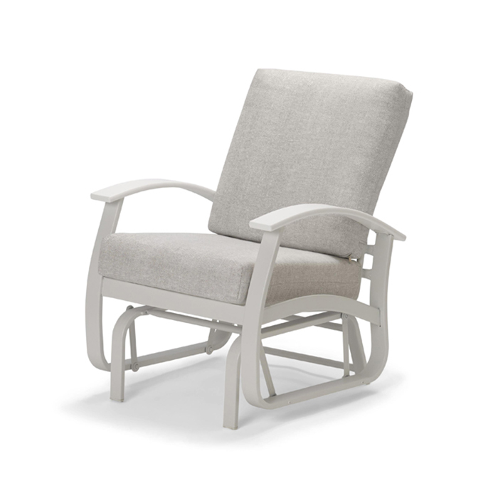 Belle Isle Cushion Single Seat Glider w/Polymer Accents