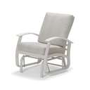 Belle Isle Cushion Single Seat Glider w/Polymer Accents
