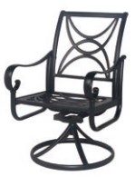Santa Barbara Swivel Rocker