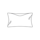 Lily Hive 13x20 Fitted Down Feather Throw Pillow