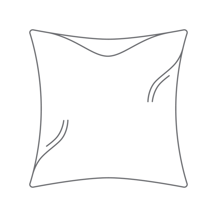 Lily Hive 24x24 Fitted Down Feather Throw Pillow