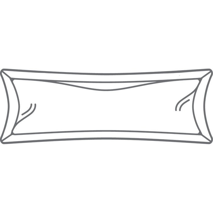 Lily Hive 9" x 22" Flanged Throw Pill Cover