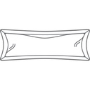 Lily Hive 9" x 22" Flanged Throw Pill Cover