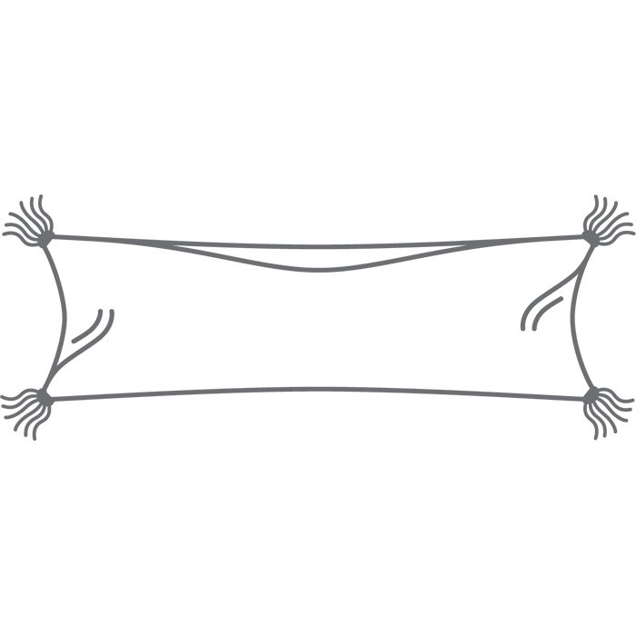 Lily Hive 9x22 Tasseled Down Feather Throw Pillow