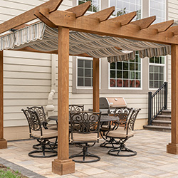 Mendoza 18' x 20' Wood Pergola