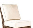 Monticello Armless Chair Cushion
