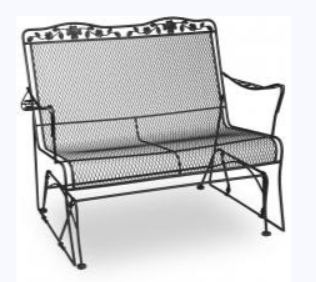 Dogwood Loveseat Glider