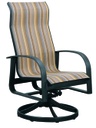 Martinique Sling High Back Swivel Rocker