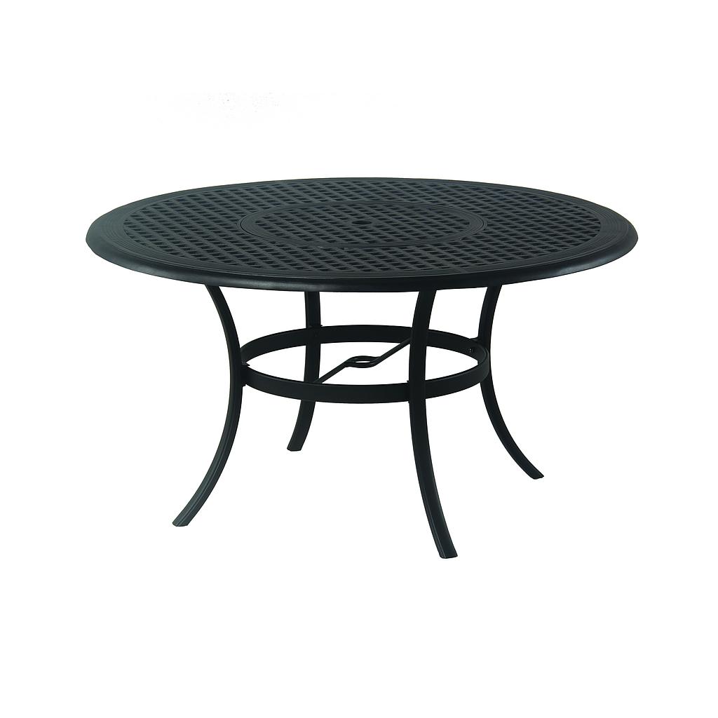 New Classic 54" Round Inlaid Lazy Susan Table