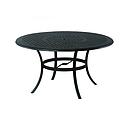 New Classic 54" Round Inlaid Lazy Susan Table