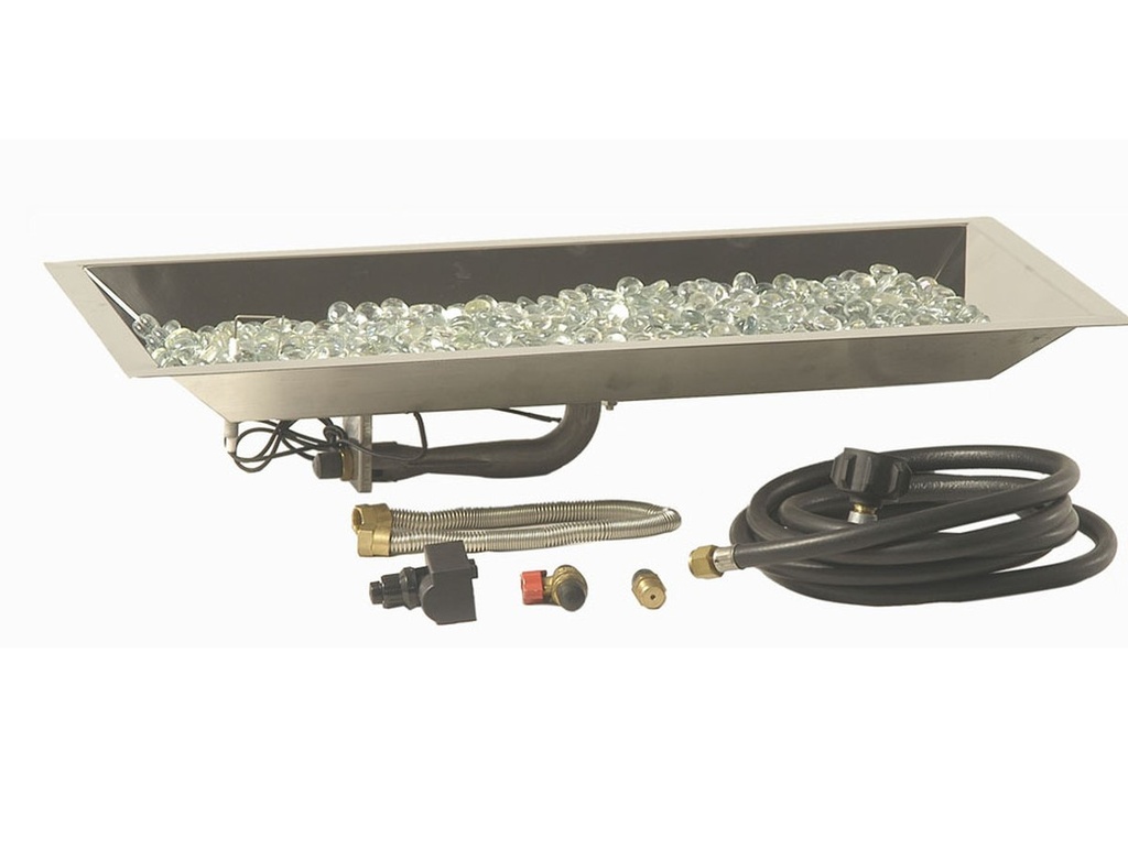 12&quot; x 24&quot; Rectangular Burner Kit