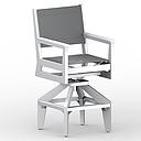 Mayhew Sling Swivel Bar Chair