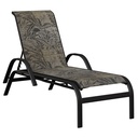 Murphy Sling Chaise Lounge with Arms