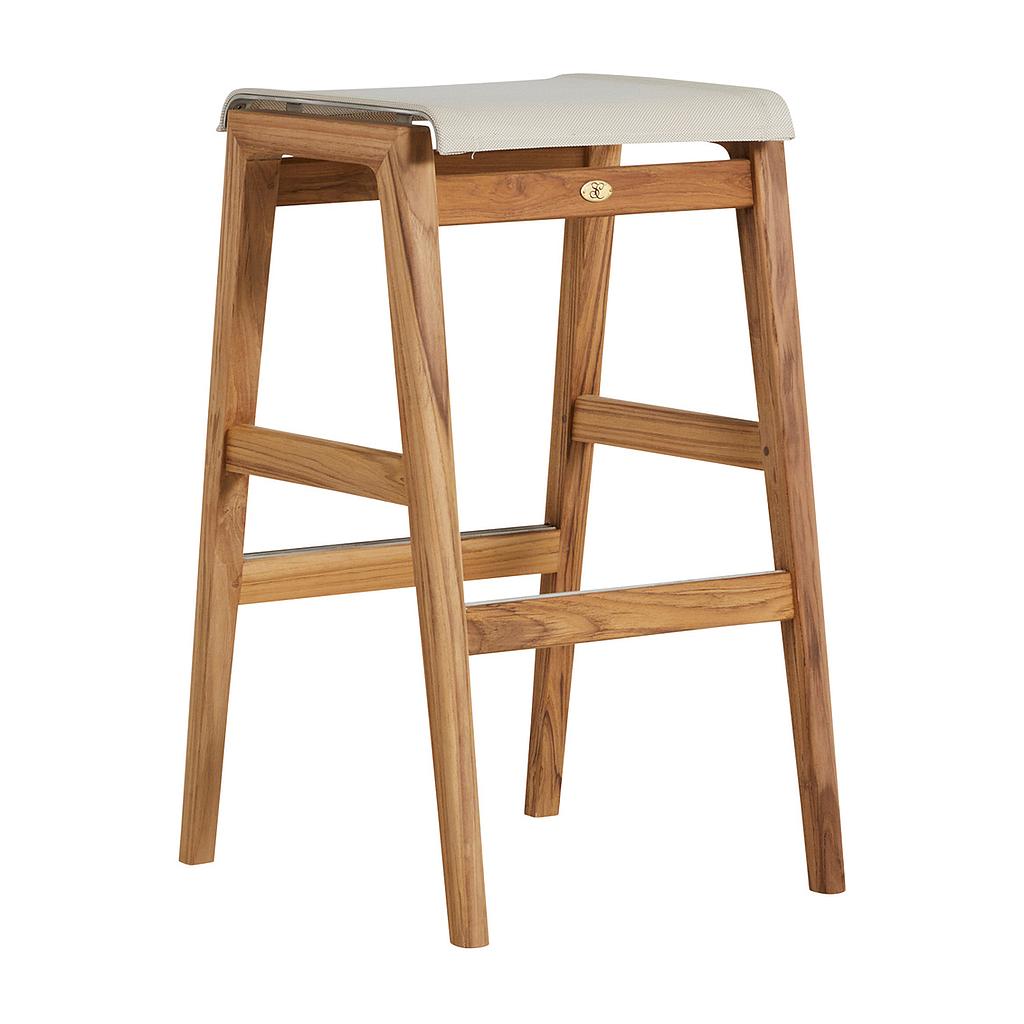 Coast Teak 30" Backless Barstool