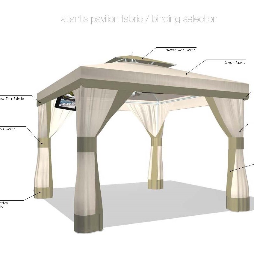 Atlantis Cabana 8' x 12' Rectangle