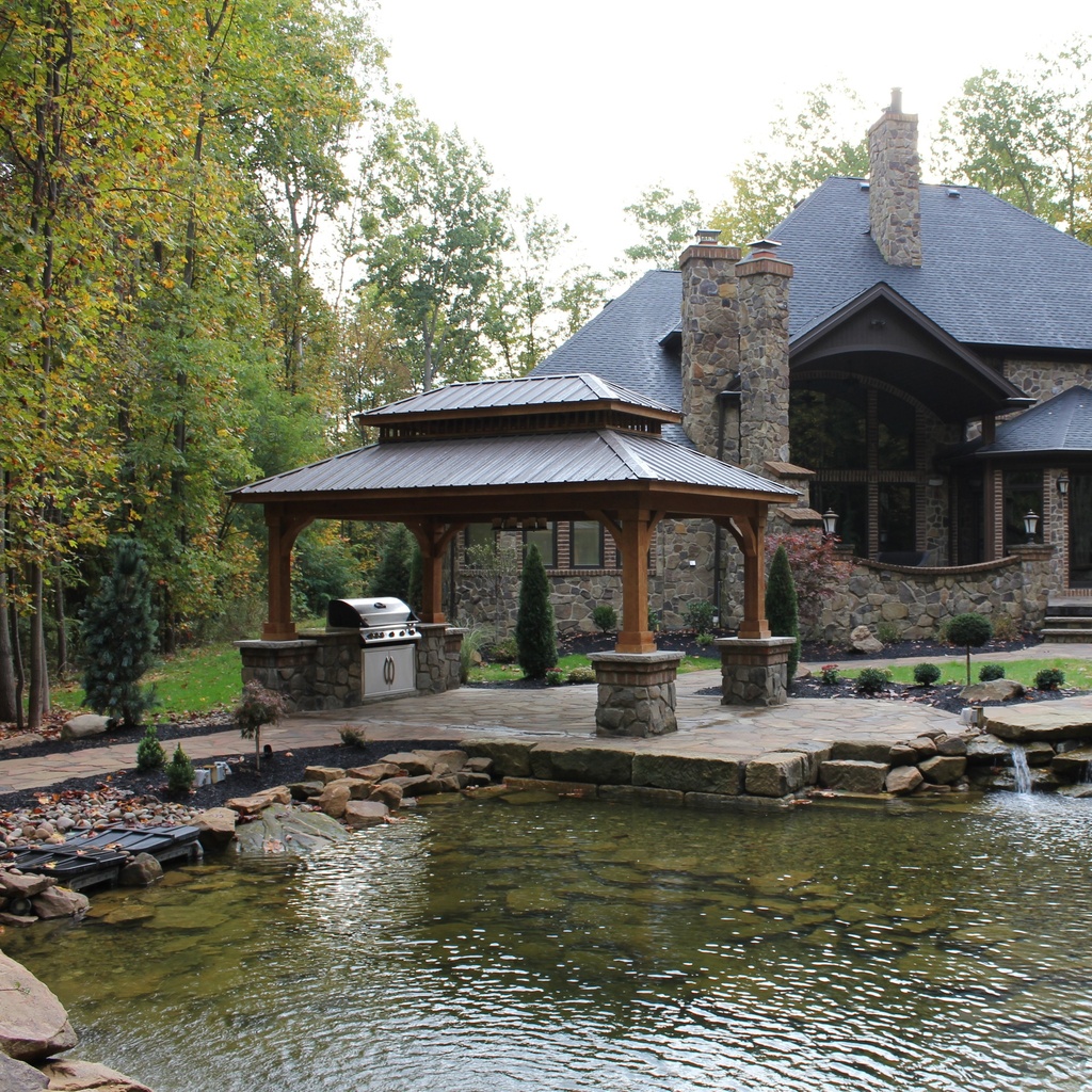 Cascade Wood Pavilion 14' x 20'